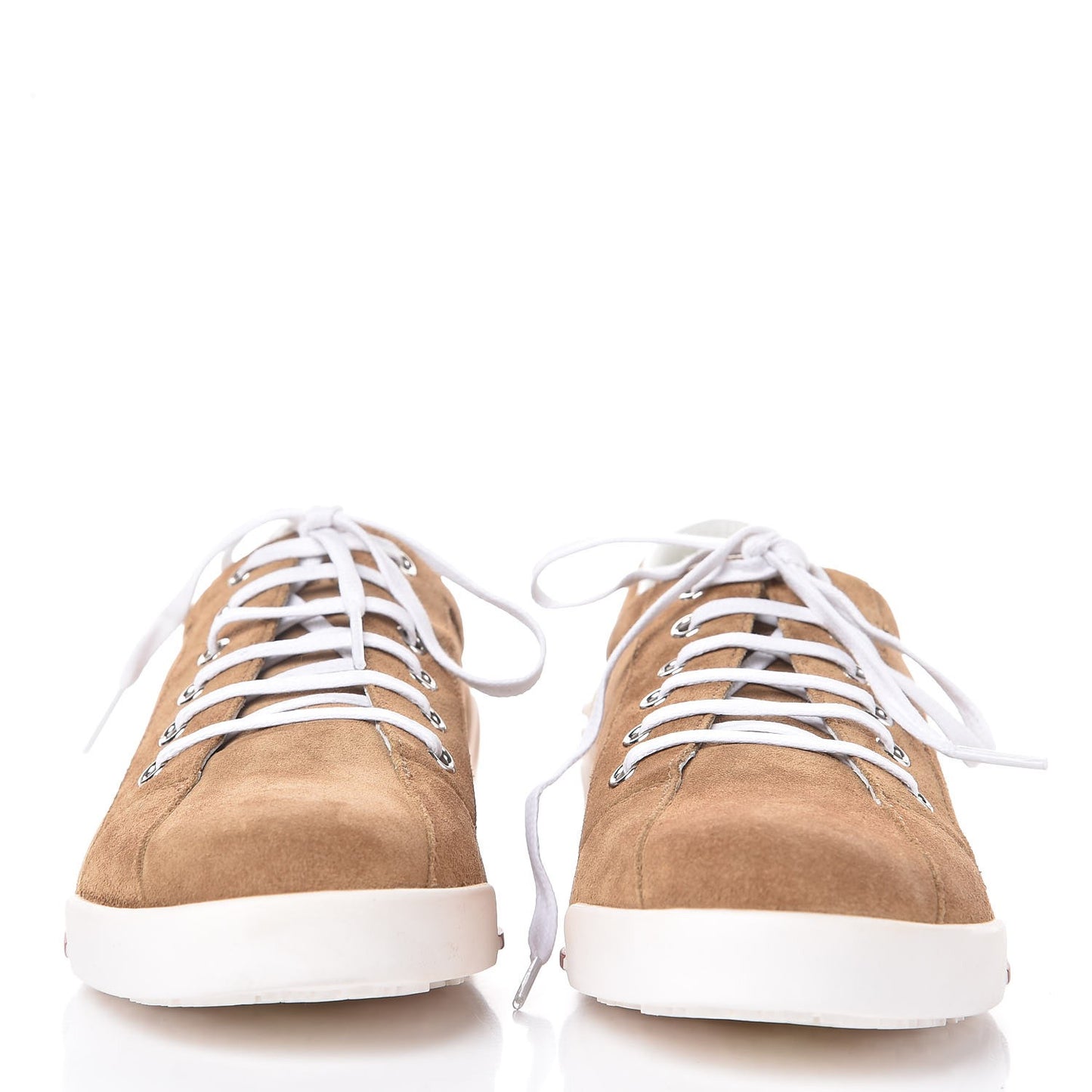 Softy Tek Suede Womens Low Top Sneakers 39.5 Light Camel