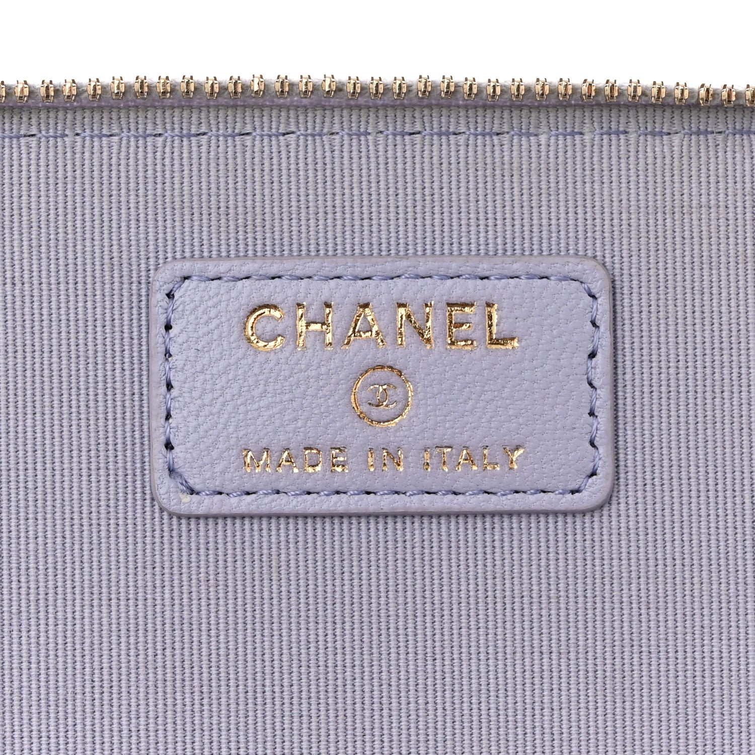 Chanel Lambskin Quilted Small Top Handle Vanity Case With Chain Light Purple 6 of 11