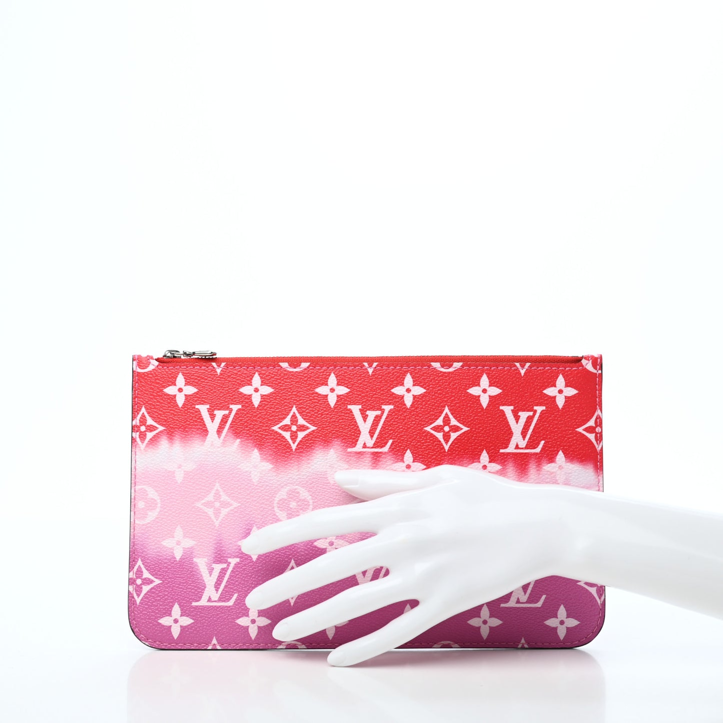 Monogram Escale Neverfull MM GM Pochette Rouge