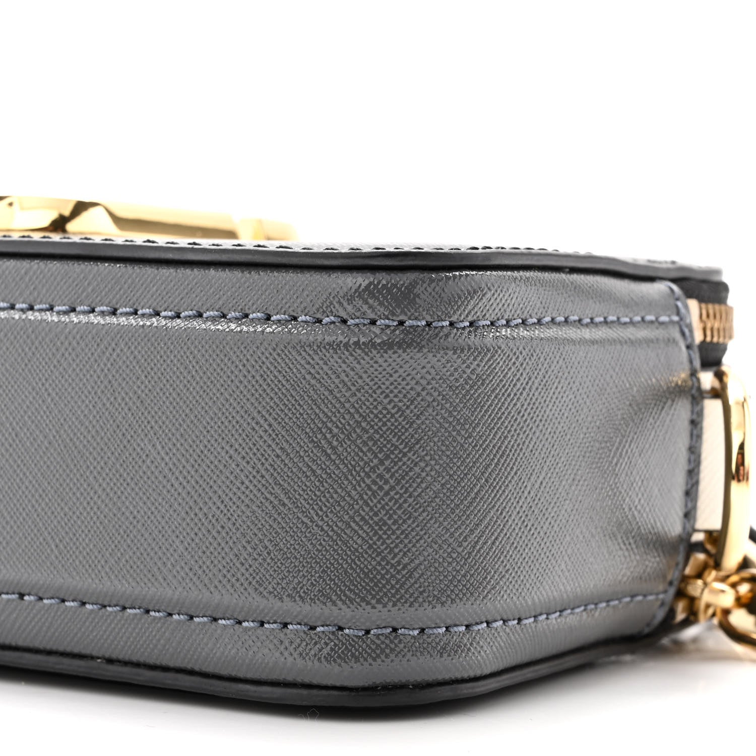 Marc Jacobs Saffiano Snapshot Camera Bag Black Grey 10 of 10