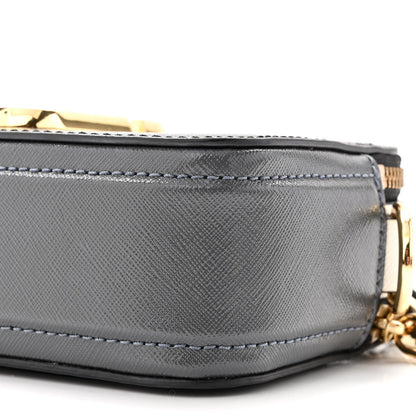 Marc Jacobs Saffiano Snapshot Camera Bag Black Grey 10 of 10