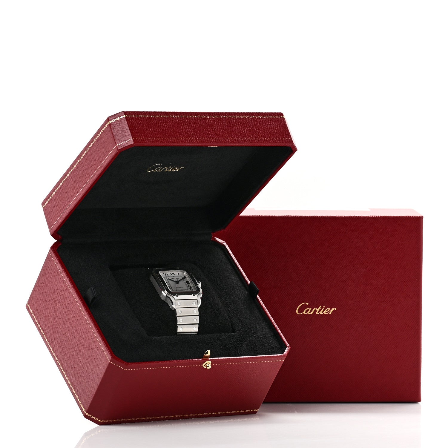 Cartier Stainless Steel 35mm Santos de Cartier Automatic Watch 7 of 7