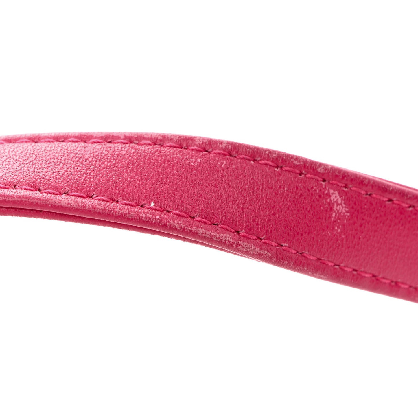 Lambskin Cannage Mini Lady Dior Fuchsia