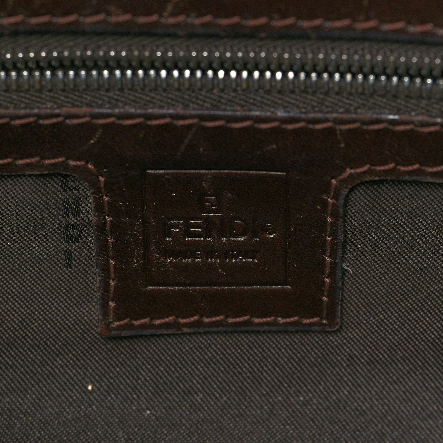 Fendi Zucca Baguette Tobacco 6 of 9