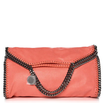 Stella McCartney Shaggy Deer Mini Falabella Fold Over Tote Peony 1 of 8
