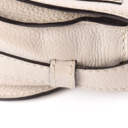 Chloe Calfskin Mini Marcie Round Crossbody Bag Dove 11 of 14