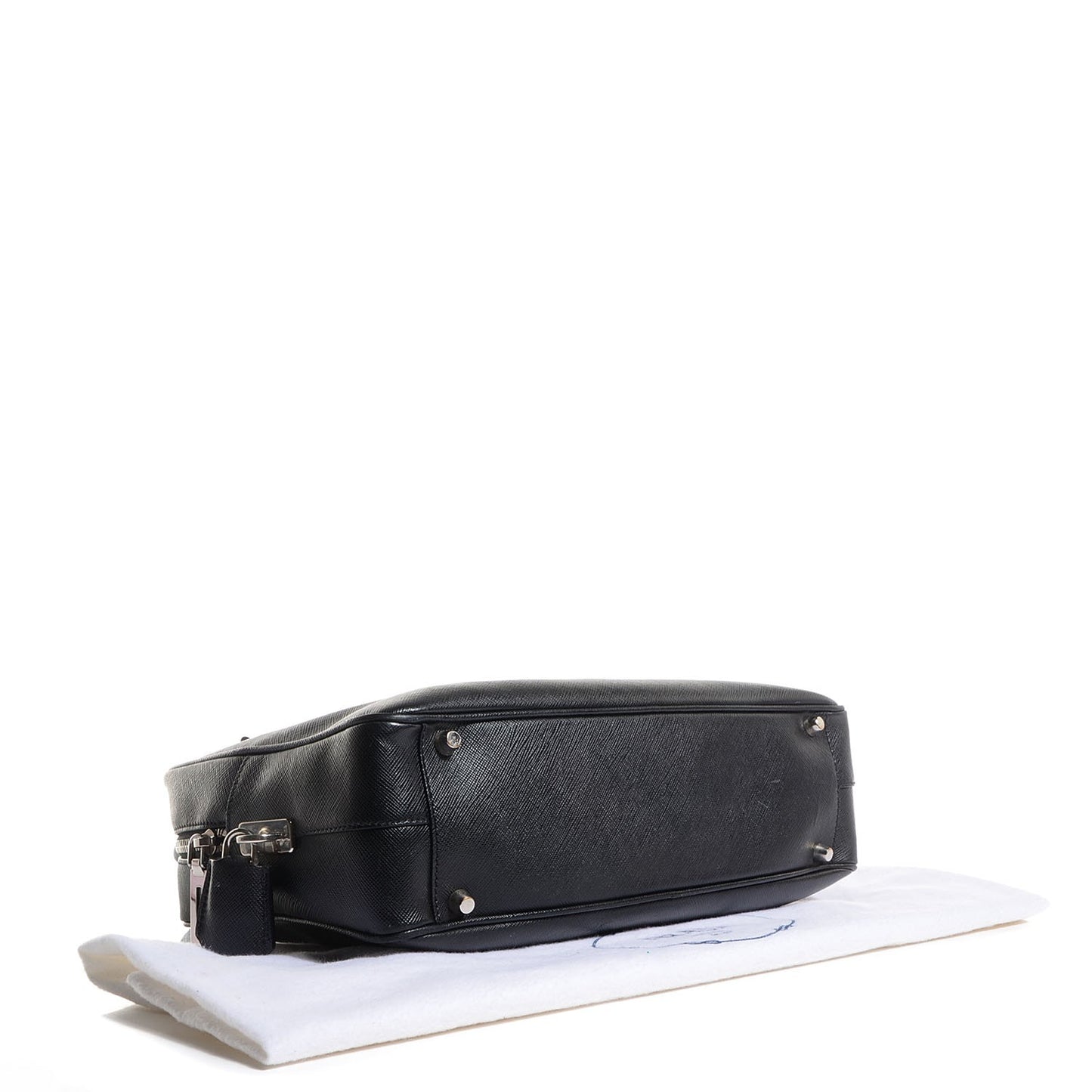 Saffiano Lux Bauletto Nero Black