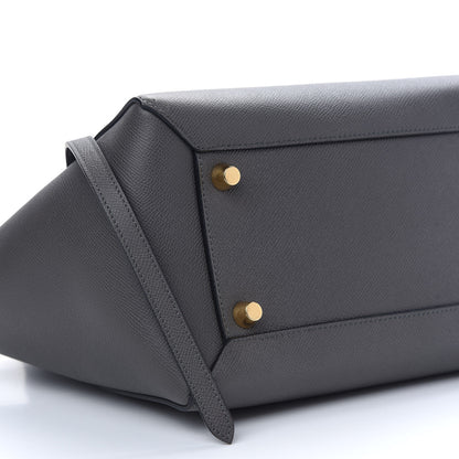 Celine Grained Calfskin Mini Belt Bag Grey 8 of 11