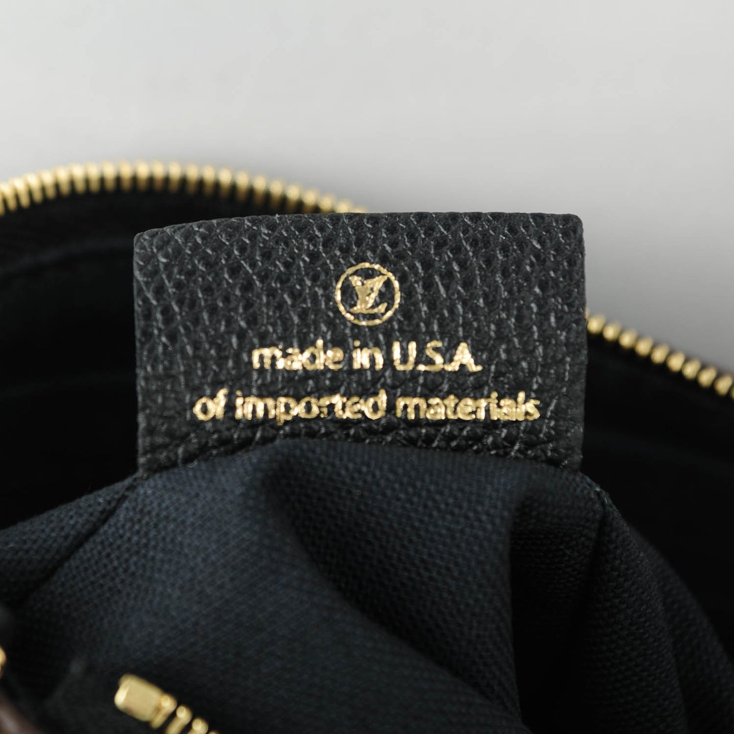 Monogram Pallas Clutch Black