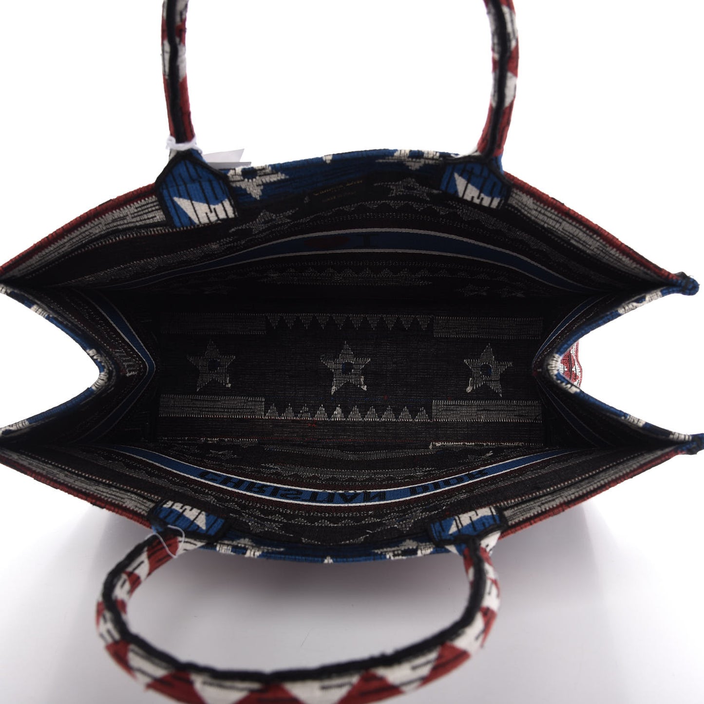 Canvas Embroidered Exclusive US Book Tote Multicolor