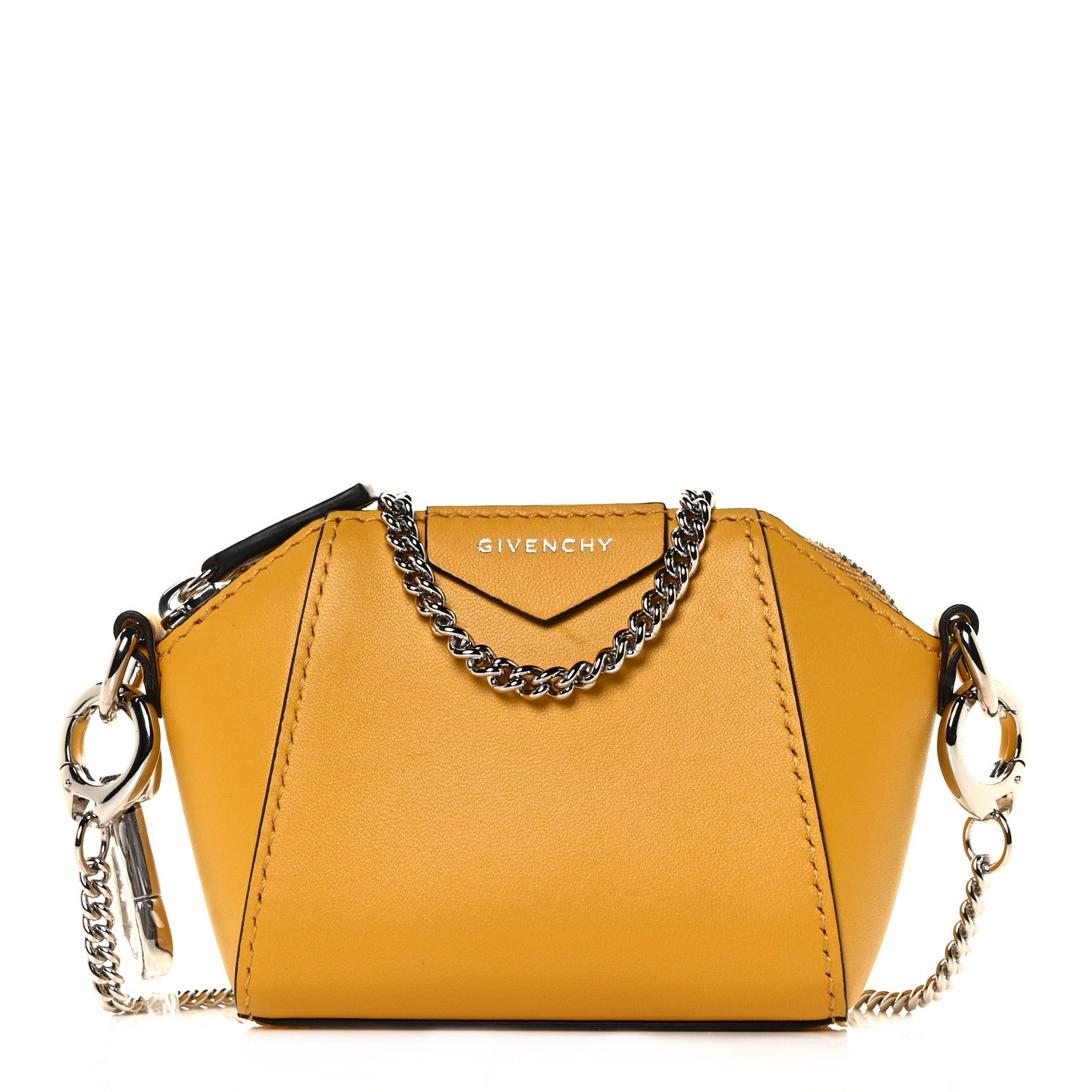 Givenchy Lambskin Baby Antigona Dark Yellow 1 of 13