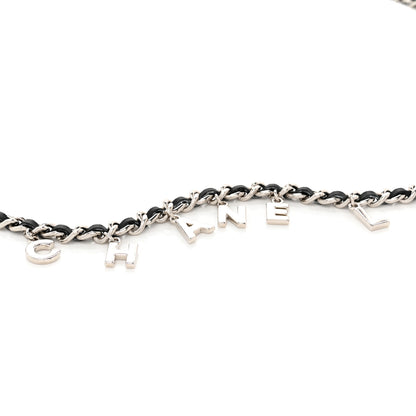 Chanel Lambskin Chain Logo Belt Black Gold 2 of 4