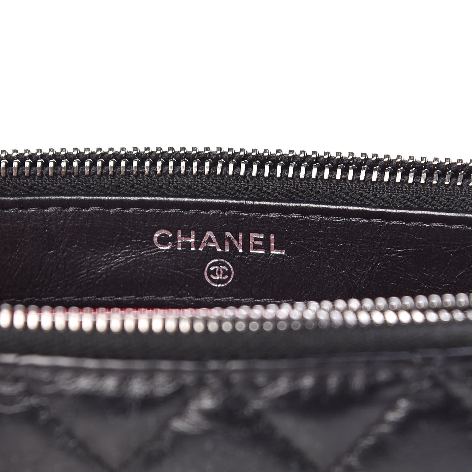 Chanel Aged Calfskin Quilted Small Gabrielle Clutch With Chain Black 9 of 14