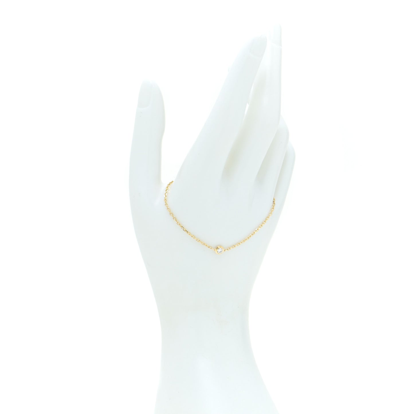 18K Yellow Gold Diamond SM D'Amour Bracelet