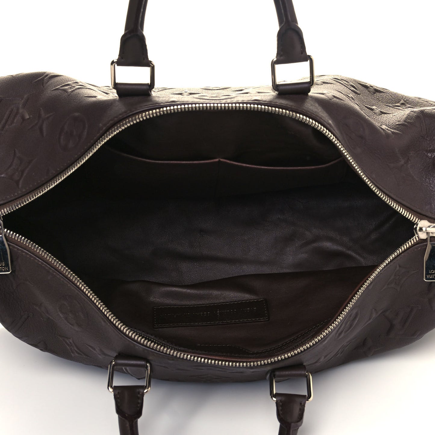 X EDUN Monogram Revelation Keepall 45 Bandouliere Brown