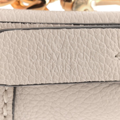 Louis Vuitton Grained Calfskin Lock and Walk Bucket Quartz 6 of 9