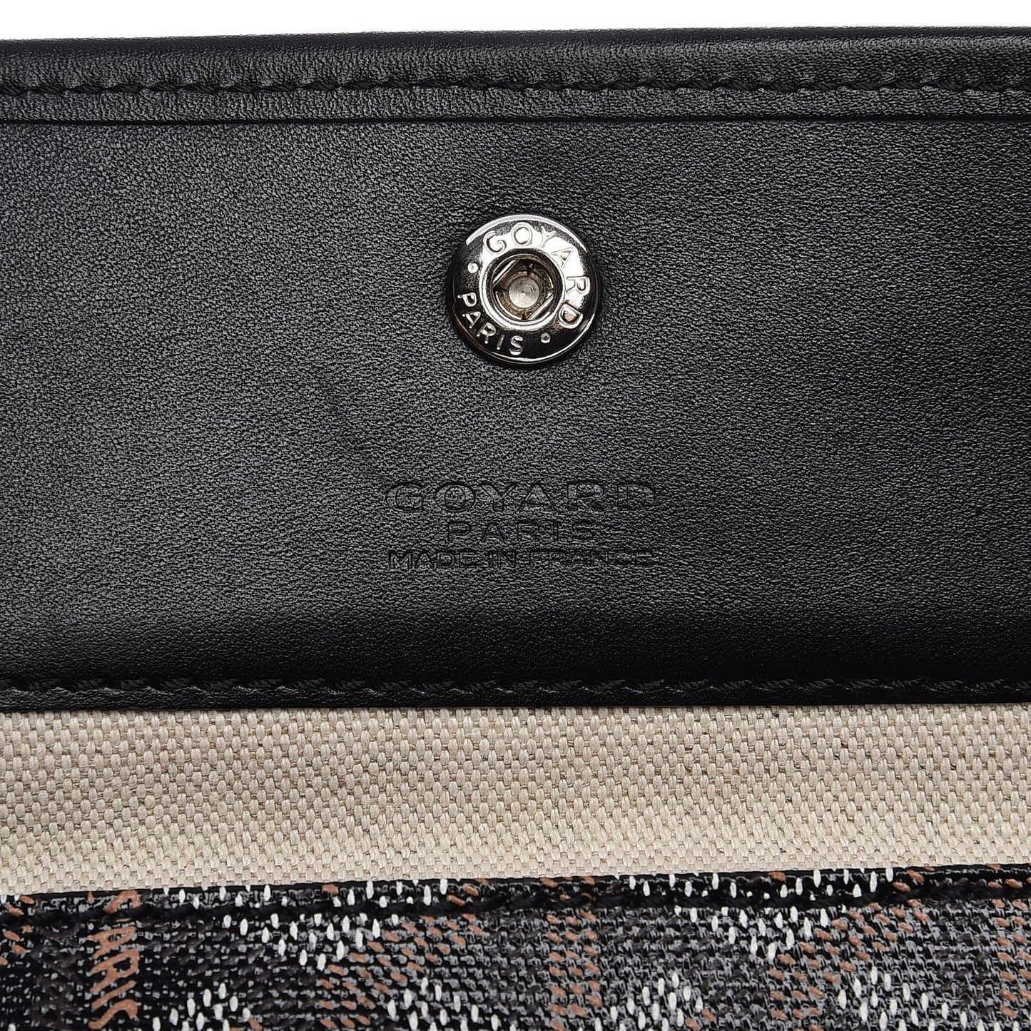 Goyardine Pouch Black