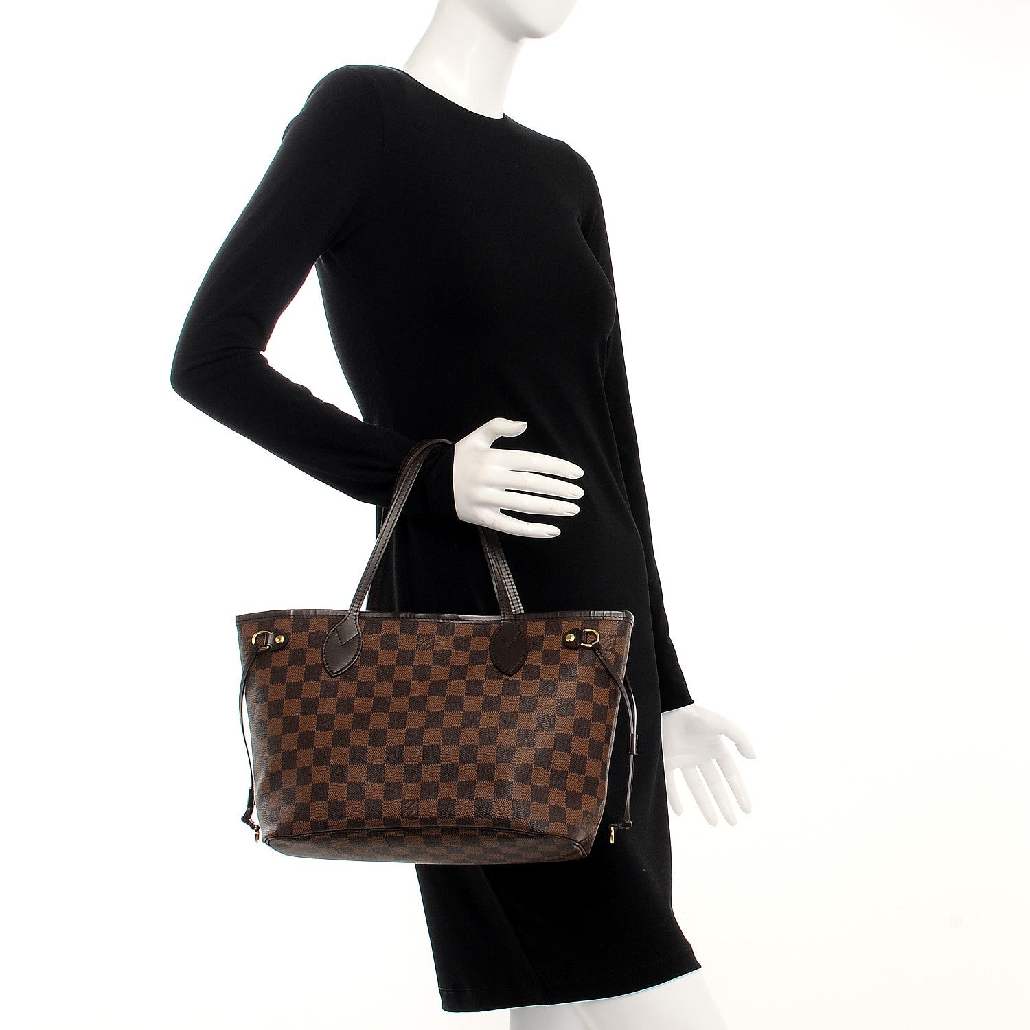 Louis Vuitton Damier Ebene Neverfull PM 2 of 7