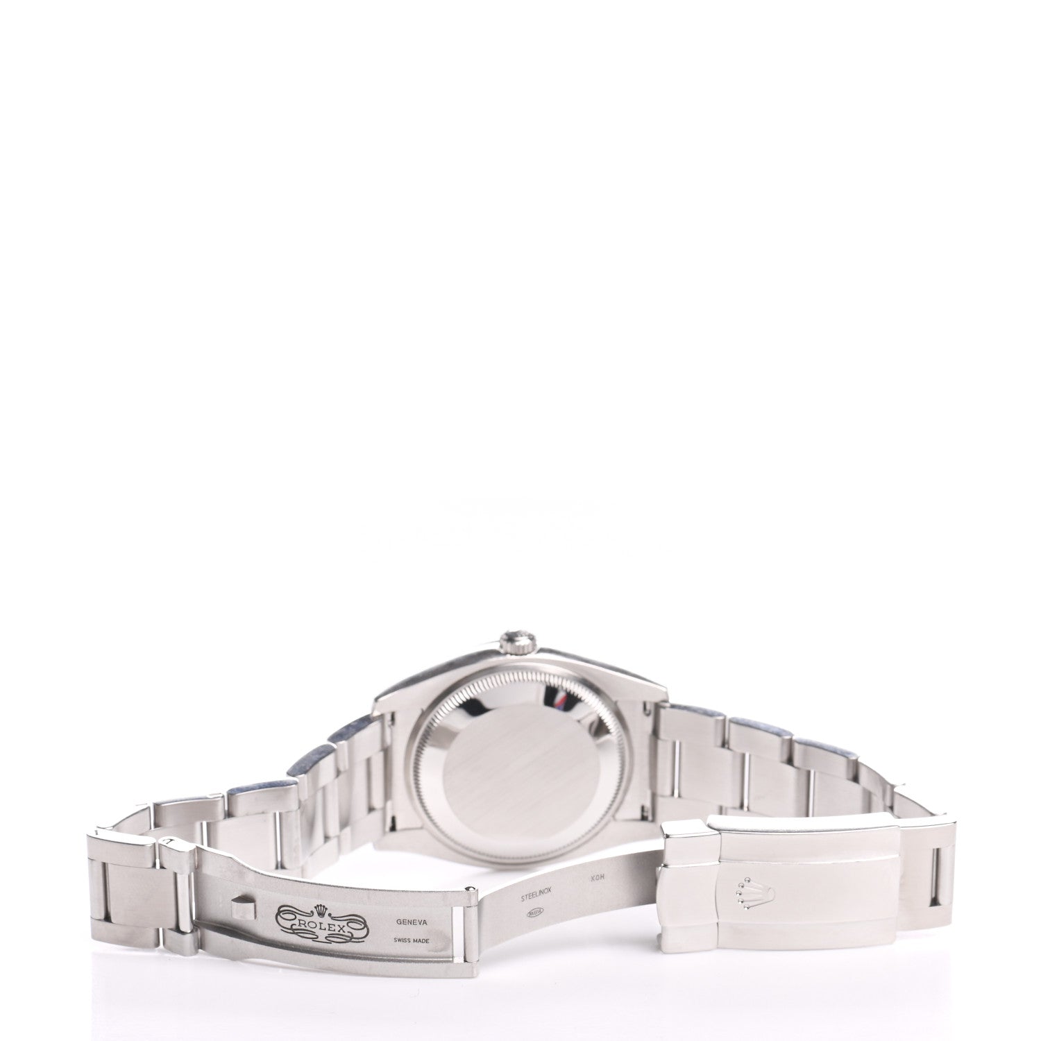 Rolex Stainless Steel 34mm Oyster Perpetual Air-King Watch Blue 114200 6 of 8