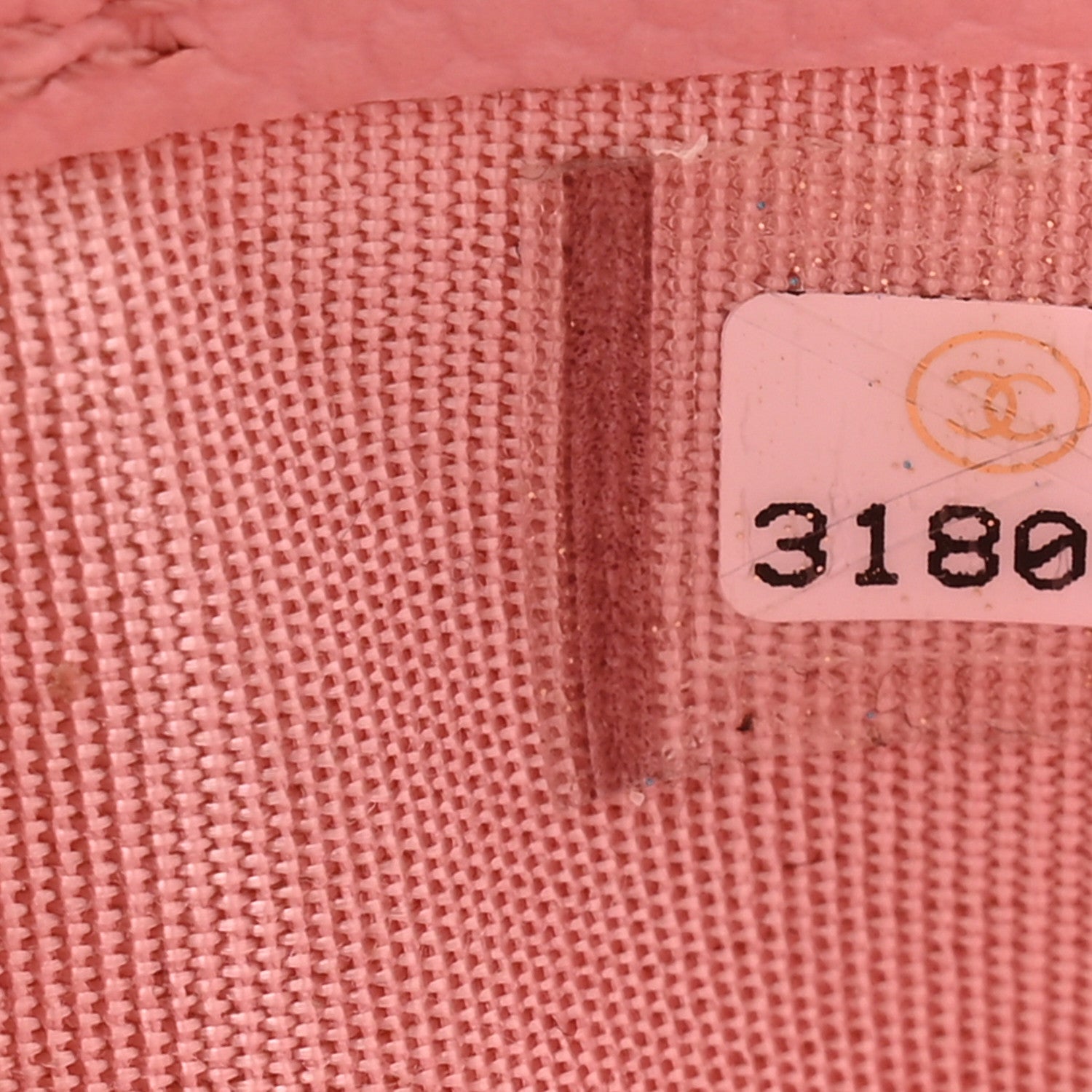 Chanel Caviar Quilted Card Holder Pink 8 of 11