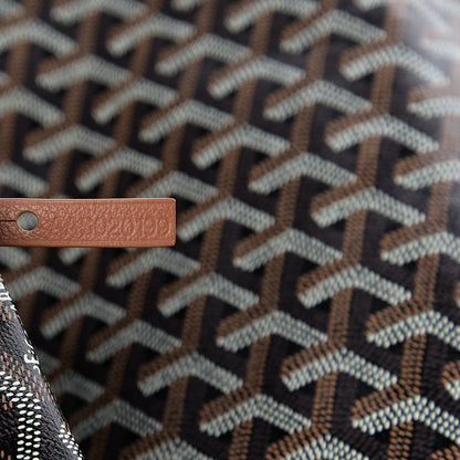 Goyard Goyardine Saint Louis PM Black Gold 7 of 10