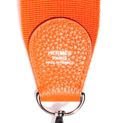 Hermes Taurillon Clemence Evelyne PM III Orange 12 of 15