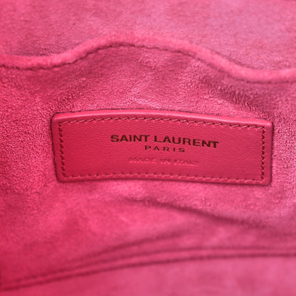 Saint Laurent Calfskin Nano Sac De Jour Lipstick Fuchsia 6 of 6