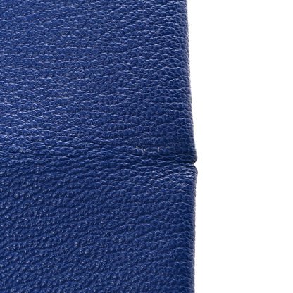 Hermes Chevre Mysore Calvi Card Case Bleu Electrique 8 of 9