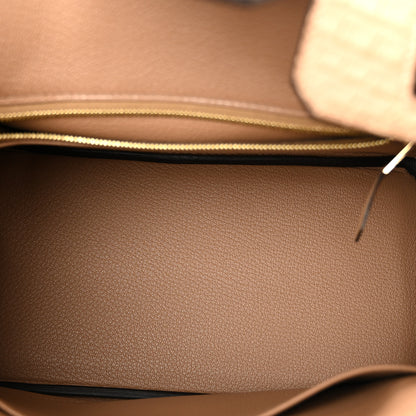 Hermes Togo Matte Alligator Birkin Touch 25 Chai 10 of 25
