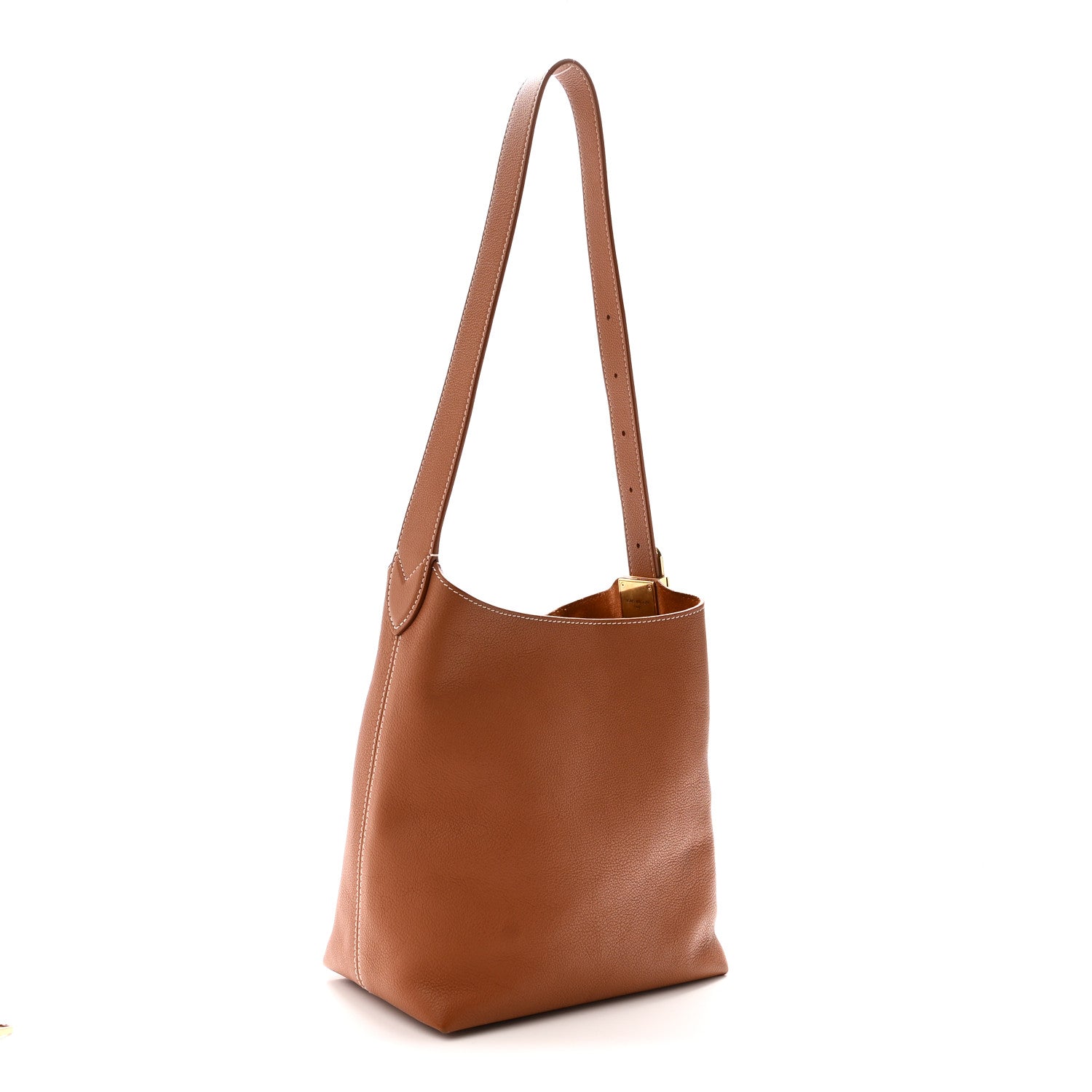Louis Vuitton Grained Calfskin Low Key Hobo PM PM Cognac 4 of 11
