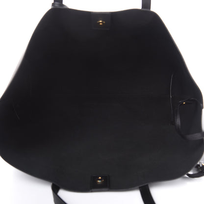 Saint Laurent Calfskin Large Shopping Tote Black 6 of 9