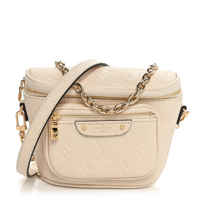 Louis Vuitton Empreinte Mini Bumbag Cream 1 of 9