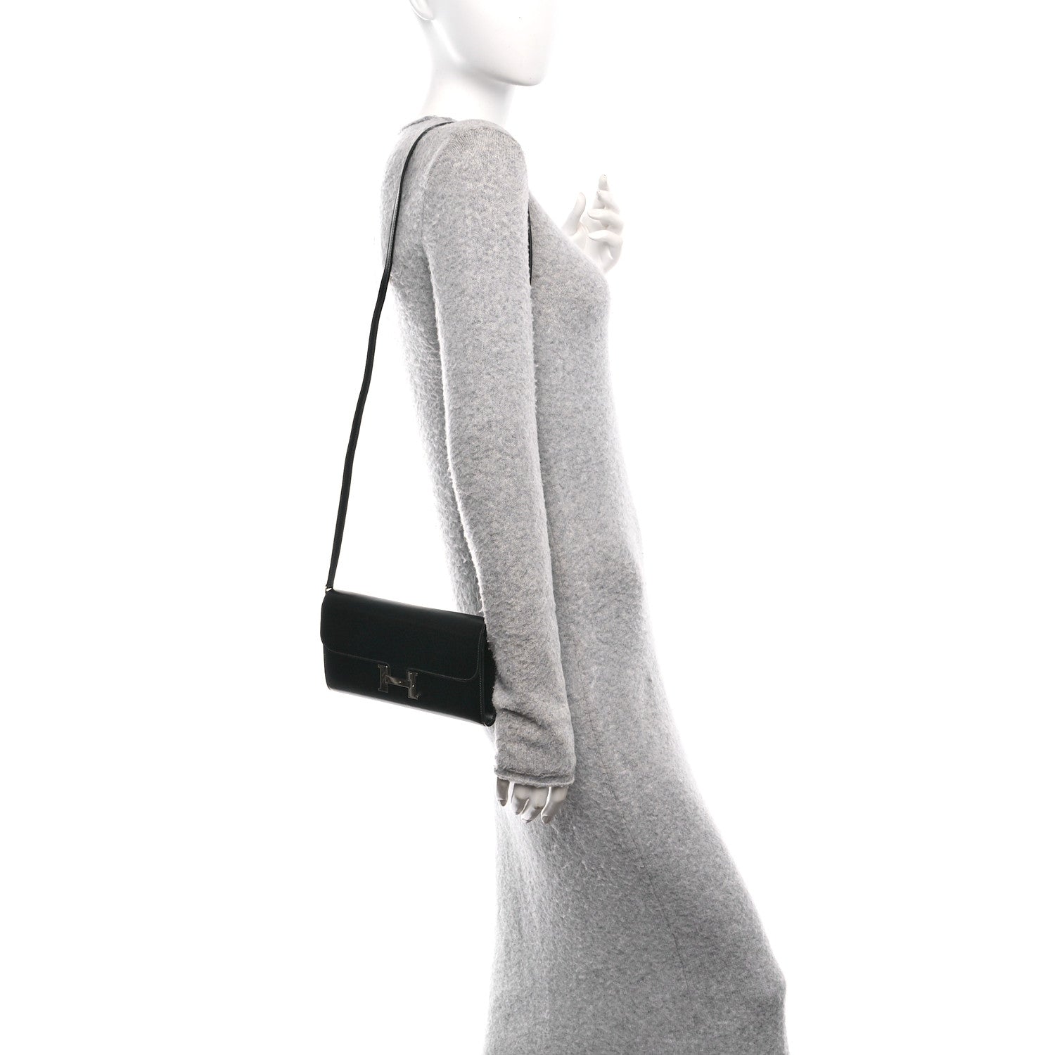 Hermes Box Constance Wallet To Go Black 2 of 16