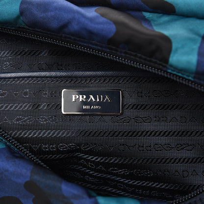 Prada Tessuto Nylon Camouflage Messenger Bag Royal 6 of 11