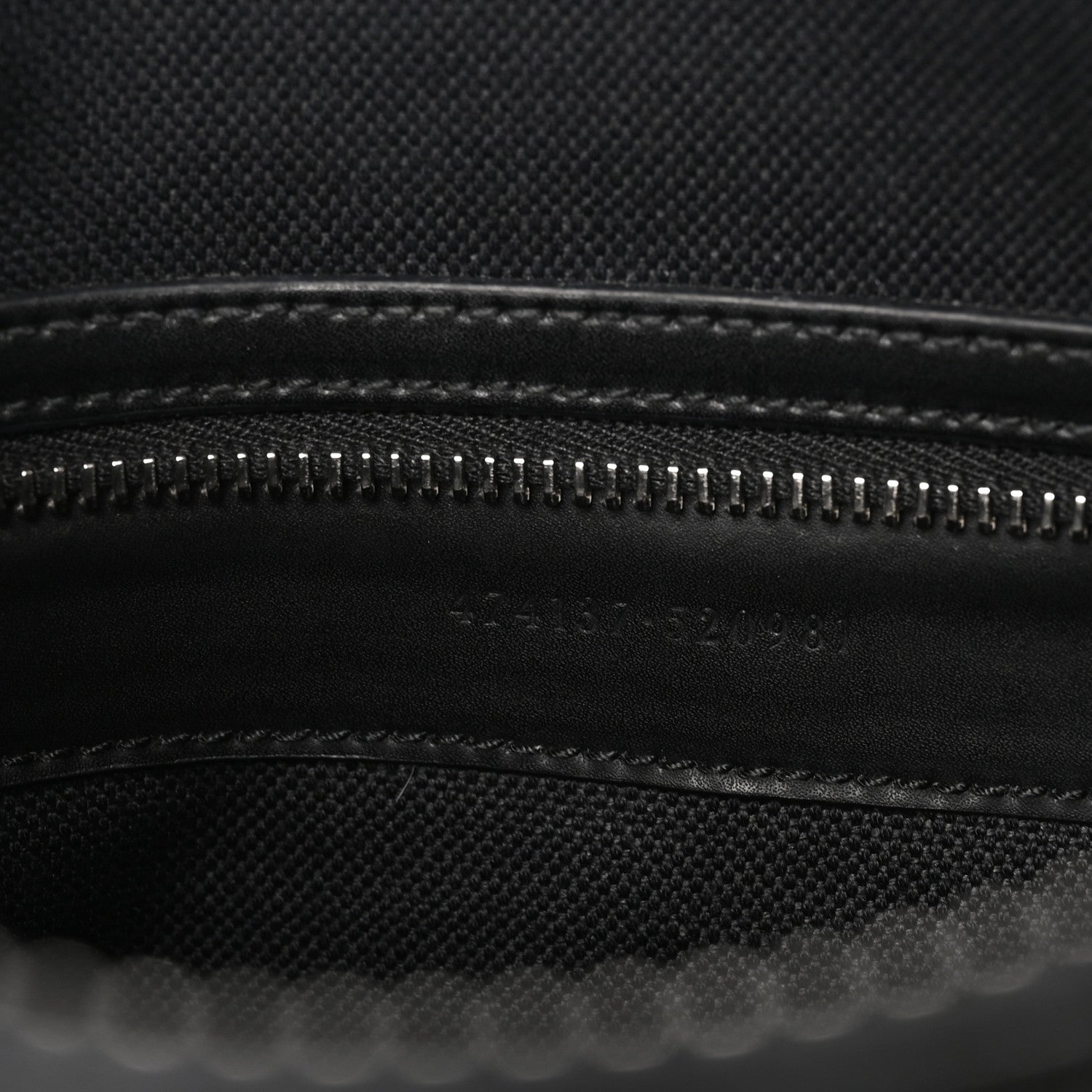 Gucci GG Supreme Monogram Appia Calfskin Web Flat Messenger Bag Black Grey 7 of 12