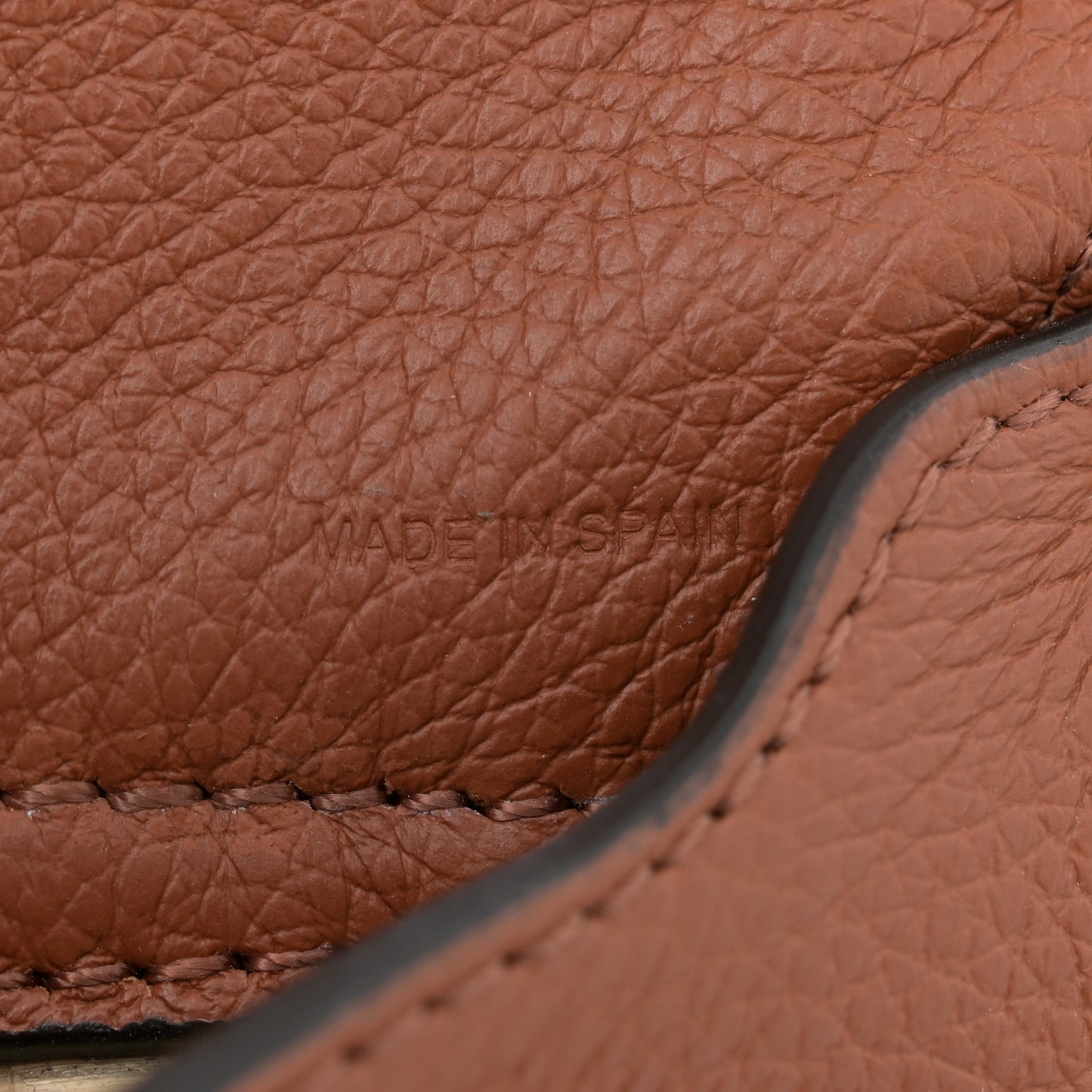 Raffia Small Grain Calfskin Small Marcie Basket Crossbody Tan