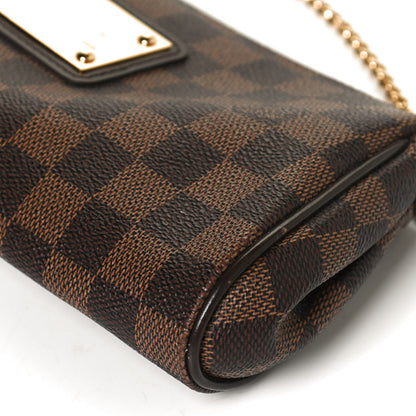 Louis Vuitton Damier Ebene Eva Clutch 11 of 12