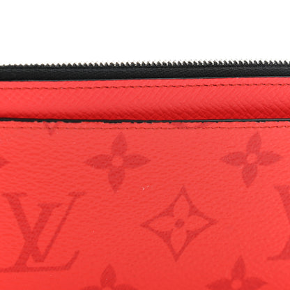 Louis Vuitton Taigarama Coin Card Holder Fire Red 8 of 10