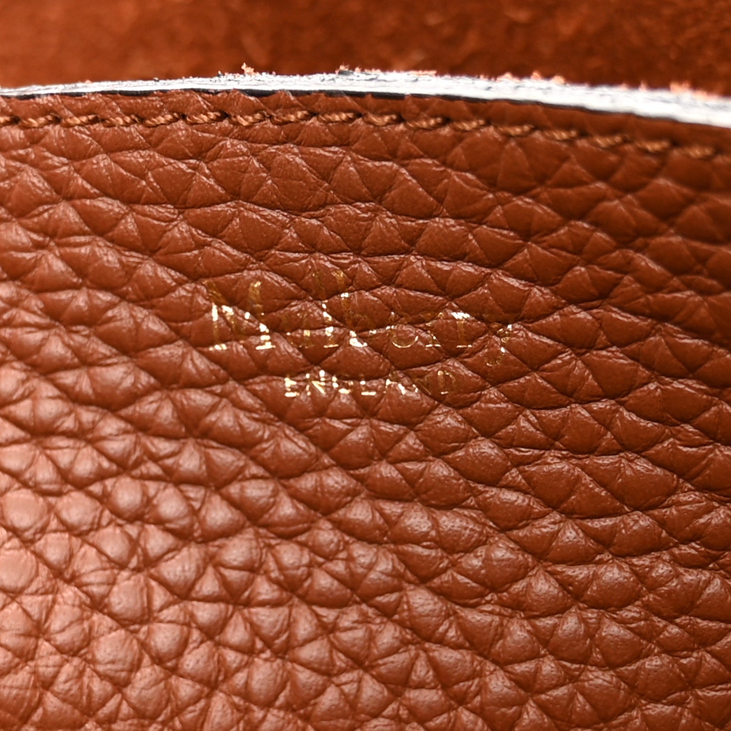 Mulberry Heavy Grain Oversized Alexa Chestnut 6 of 9