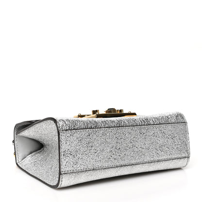 Gucci Galassia Small Padlock Shoulder Bag Argento 4 of 10