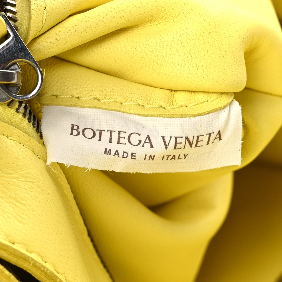 Lambskin Maxi Intrecciato Small Cassette Crossbody Bag Lemonade