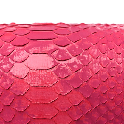 Chanel Snakeskin Medium Boy Flap Pink 11 of 12
