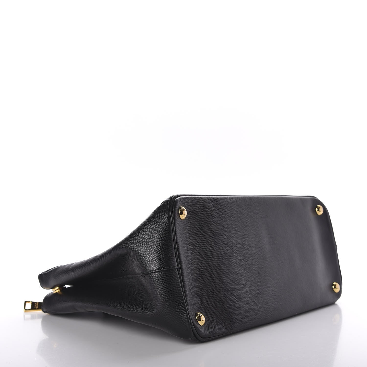 Prada Saffiano Medium Galleria Double Zip Tote Black 5 of 10