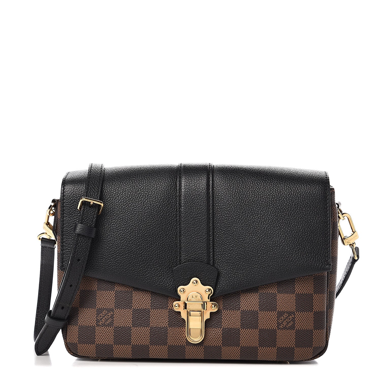 Louis Vuitton Damier Ebene Clapton Black 1 of 12
