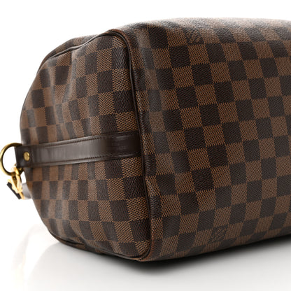 Louis Vuitton Damier Ebene Speedy Bandouliere 30 9 of 13
