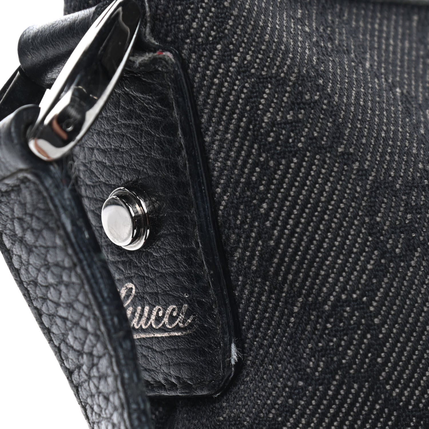 Gucci Monogram Abbey Messenger Bag Black 11 of 11