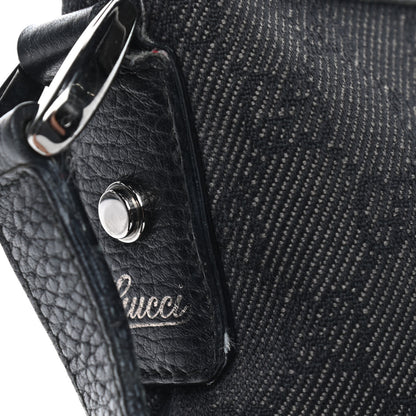 Gucci Monogram Abbey Messenger Bag Black 11 of 11