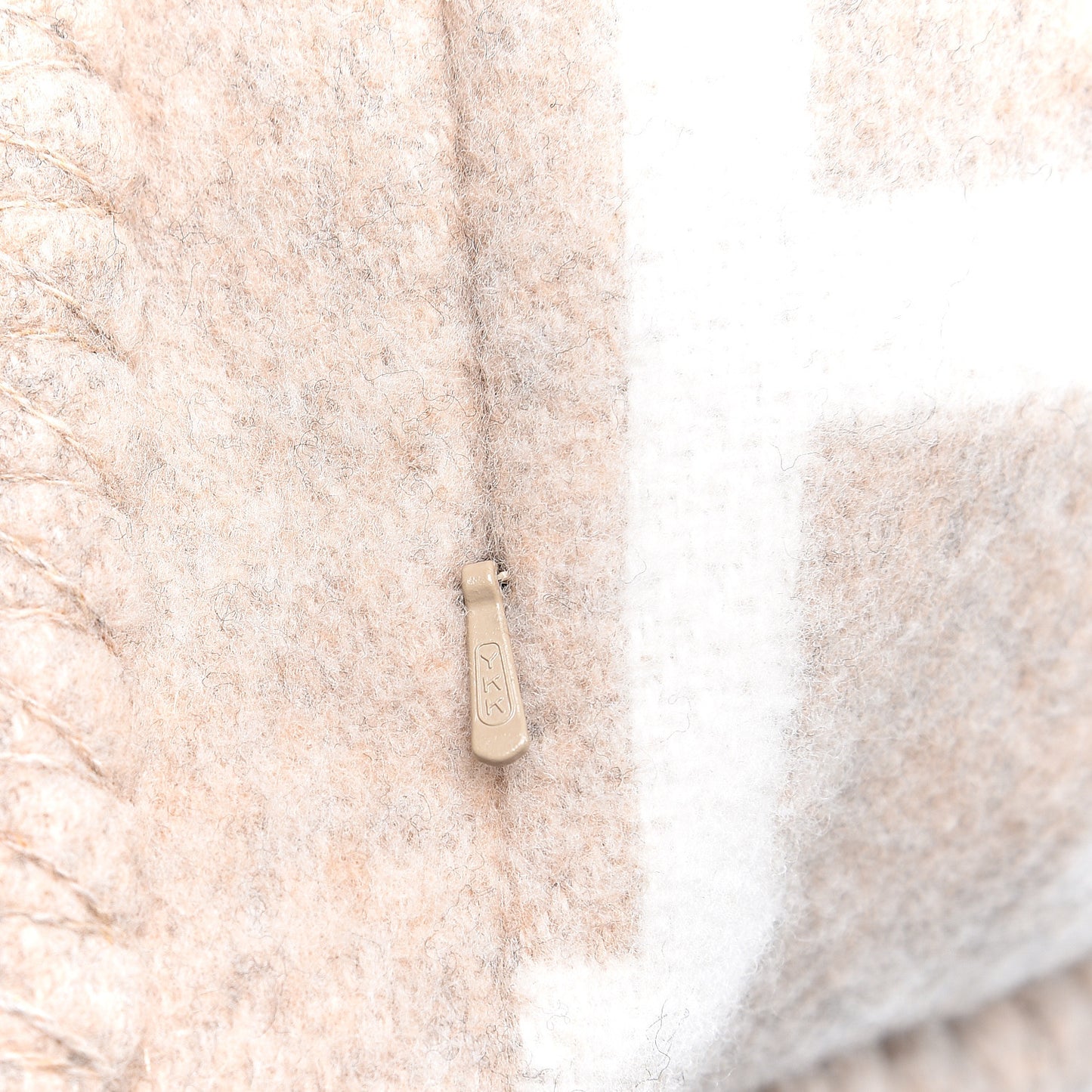 Wool Cashmere Avalon III Pillow PM Coco Camomille