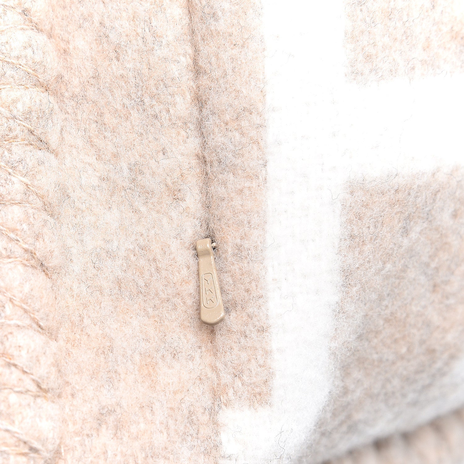 Hermes Wool Cashmere Avalon III Pillow PM Coco Camomille 4 of 4