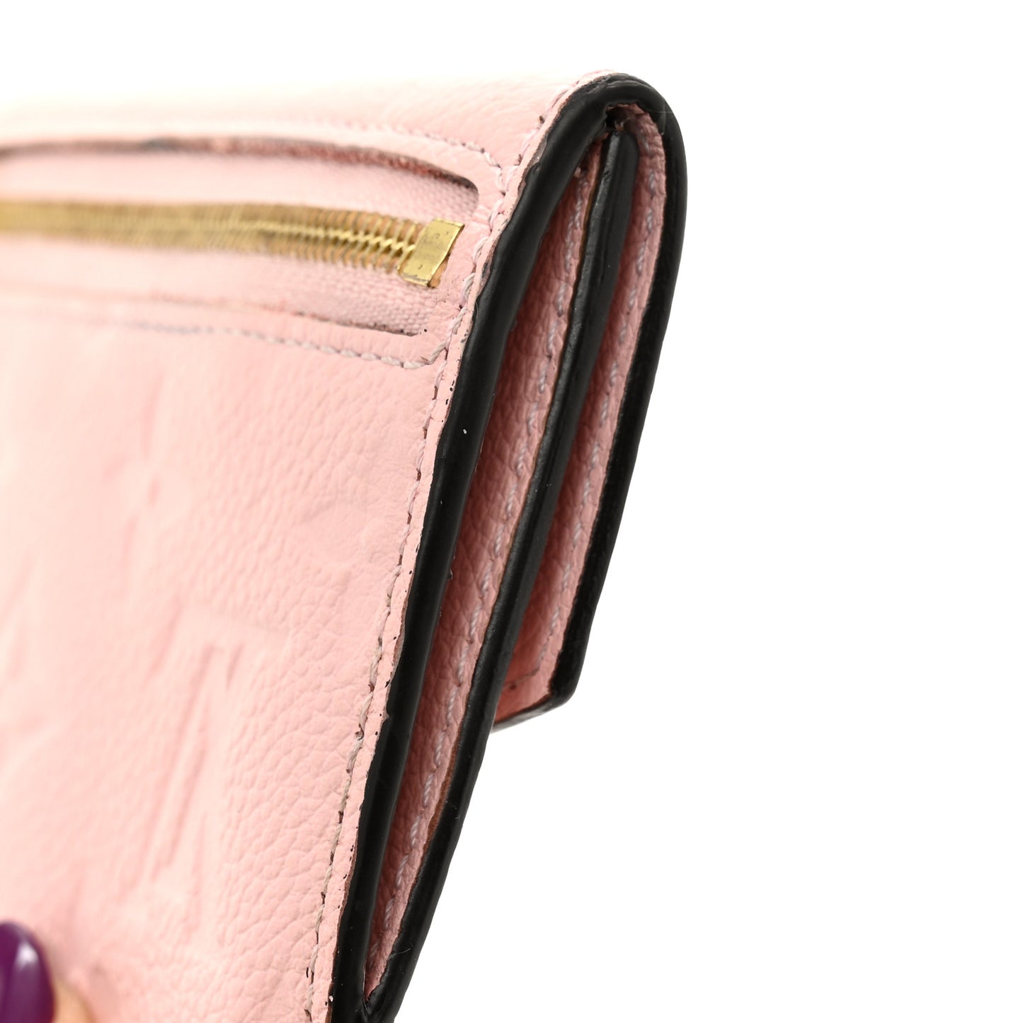 Empreinte Key Pouch Rose Ballerine